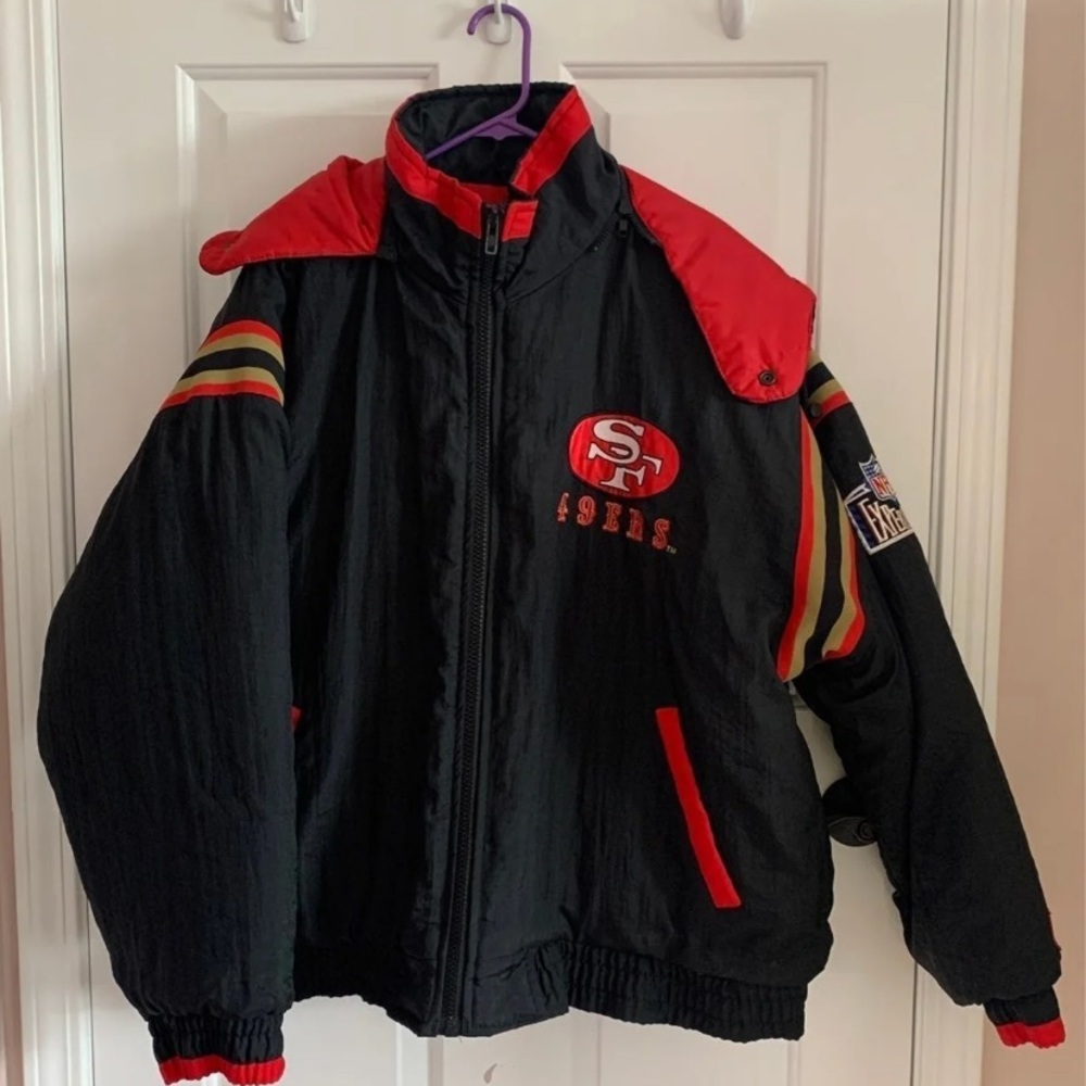 Vintage 90’s Pro Player 49ers Puffer Jacket